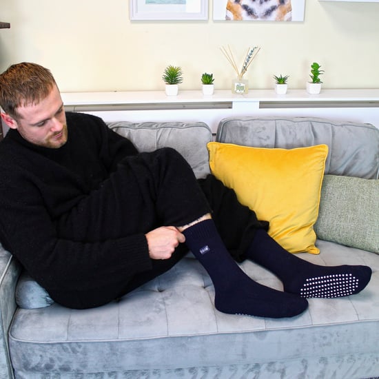 THMO - Calcetines térmicos para hombre con forro polar y puños antideslizantes - Image 3