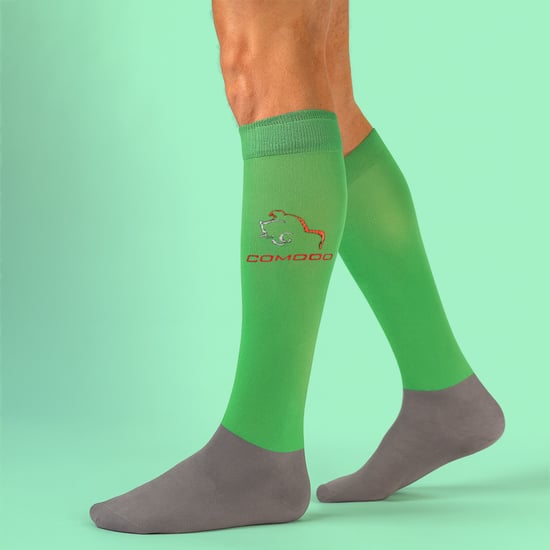 Comodo - Calcetines de microfibra hasta la rodilla para señoras que montan a caballo - Image 3