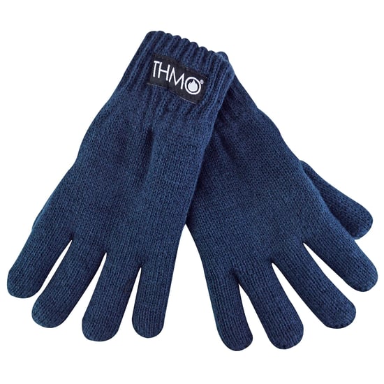 Guantes de Thinsulate para niños en invierno | THMO | Guantes térmicos de punto para niños - Azul - Image 4