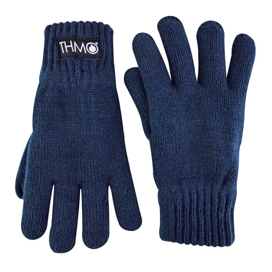 Guantes de Thinsulate para niños en invierno | THMO | Guantes térmicos de punto para niños - Azul - Image 5