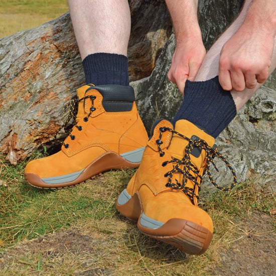 3 Pares de Calcetines de Senderismo para Hombre con Suela Acolchada de Lana para Botas - Image 4