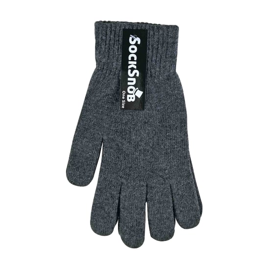 Adulto Mens Thin Knitted Winter Warm Magic Thermal Guantes de lana - Image 2