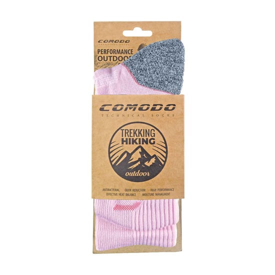 COMODO - Calcetines de Senderismo de Bambú para Verano | Talón y Puntera Acolchados Anti Ampollas | Hombres y Mujeres - Image 2