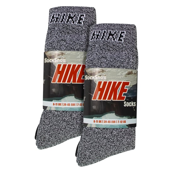 Sock Snob - 6 Pares HIKE Calcetines Senderismo Algodón Transpirable Verano Hombre - Image 2