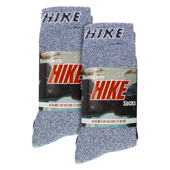 Sock Snob - 6 Pares HIKE Calcetines Senderismo Algodón Transpirable Verano Hombre - Image 2