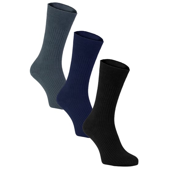 6 Pares de Calcetines de Algodón Transpirables y No Elásticos para Hombre. - Image 3