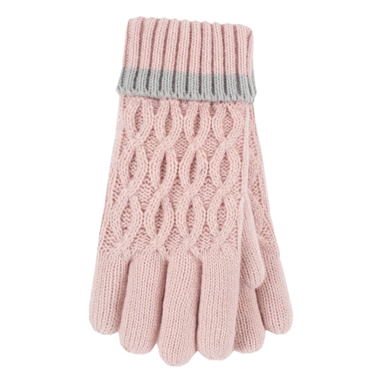 Heat Holders - Gorro y guantes térmicos aislantes para niñas - Rosa oscuro - Image 4