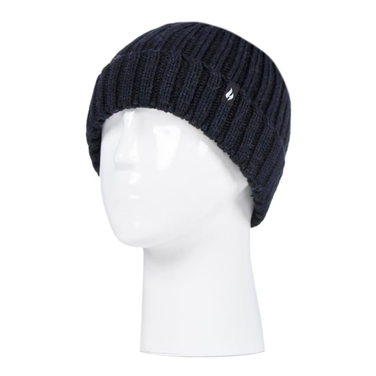 Heat Holders - Set de gorro y guantes térmicos de invierno de canalé grueso para niña - Image 3