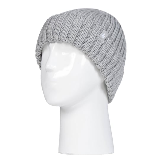 Heat Holders - Set de gorro y guantes térmicos de invierno de canalé grueso para niña - Image 3