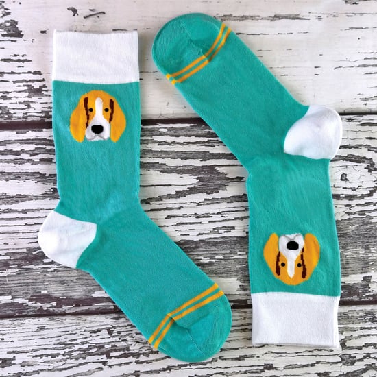 1 Par Unisex Novedad gato perro calcetines con Beagle / Pug / Scotty perro - Image 4