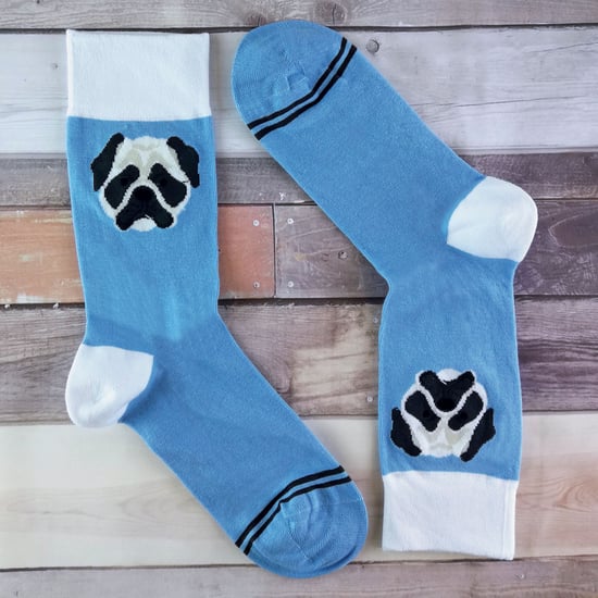 1 Par Unisex Novedad gato perro calcetines con Beagle / Pug / Scotty perro - Image 5