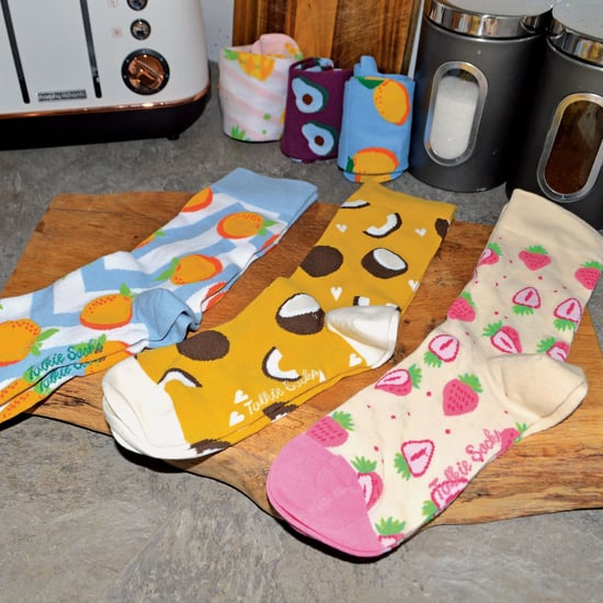TALKIE SOCKS - Calcetines de algodón para mujer con diseño frutal y original - Image 5