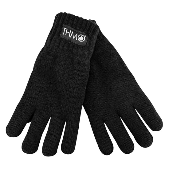 Guantes Thinsulate para niños en invierno | THMO | Guantes térmicos de punto para niños - Negro - Image 4