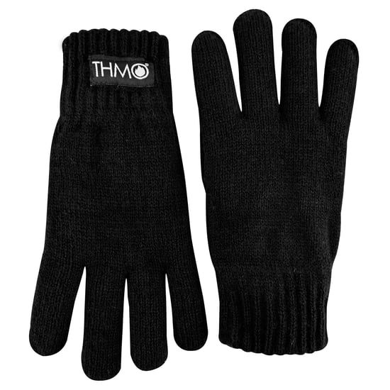 Guantes Thinsulate para niños en invierno | THMO | Guantes térmicos de punto para niños - Negro - Image 5