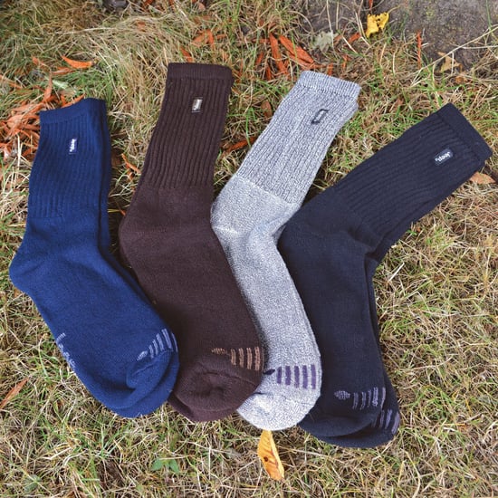JEEP - 3 Pares de Calcetines de Algodón Vintage para Hombre Acolchados para Botas de Senderismo - Image 3