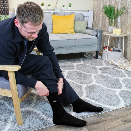 THMO - 3 Pack Multipack Calcetines gruesos de invierno para hombre con parte superior cómoda - Image 3
