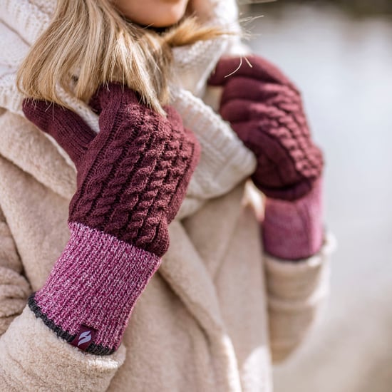 Heat Holders - Guantes térmicos de invierno para mujer estilo Kisdon - Mulberry - Image 4