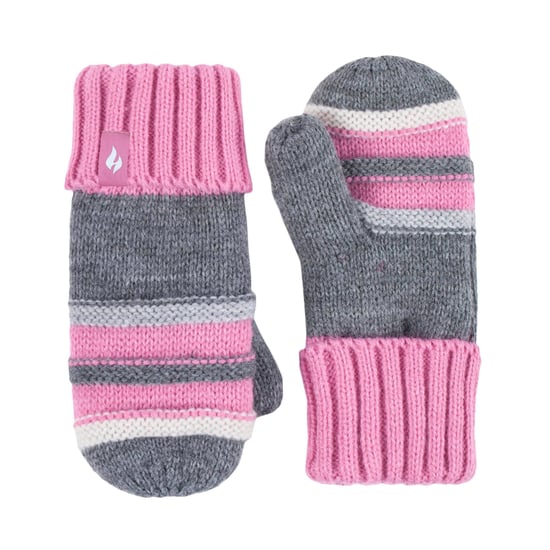 Heat Holders - Set de gorro y manoplas de invierno para niña - Gris guijarro - Image 4
