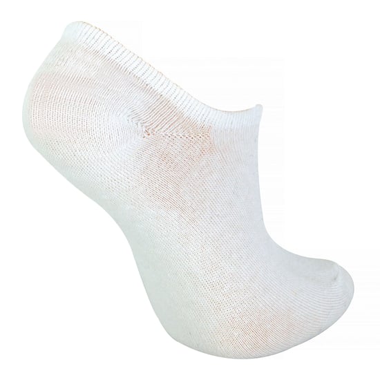 10 Pares Multipack Calcetines Invisibles para Niños | Sock Snob | Calcetines blancos transpirables No Show para Niñas y Niños - Blanco - Image 4