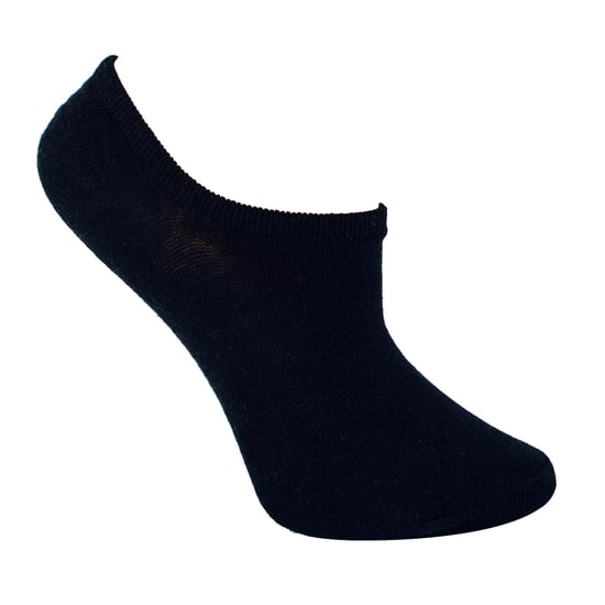 Paquete múltiple de 10 pares de calcetines invisibles para niños | Sock Snob | Calcetines blancos transpirables para niñas y niños - Negro - Image 3