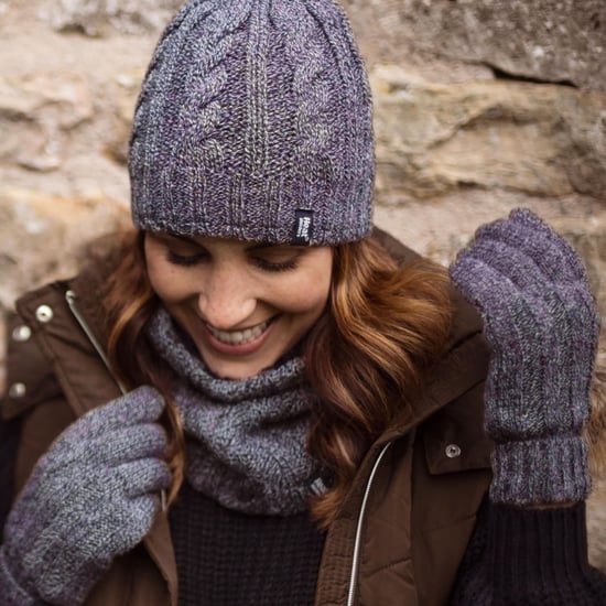 Heat Holders - Juego de gorro y guantes de invierno para mujer - Gris claro - Image 5