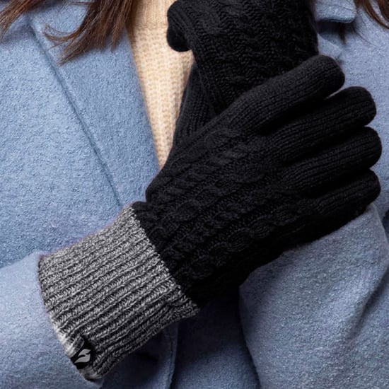 Heat Holders - Guantes térmicos de invierno para mujer estilo kisdon - Negro - Image 3