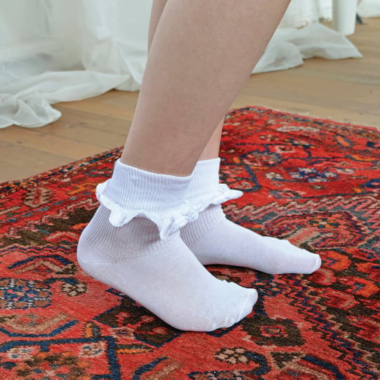 12 Pares Multipack Calcetines de Encaje Blancos con Volantes | 7 Tallas | Snob de Calcetines | Calcetines Escolares de Algodón para Niñas - Blanco - Image 5