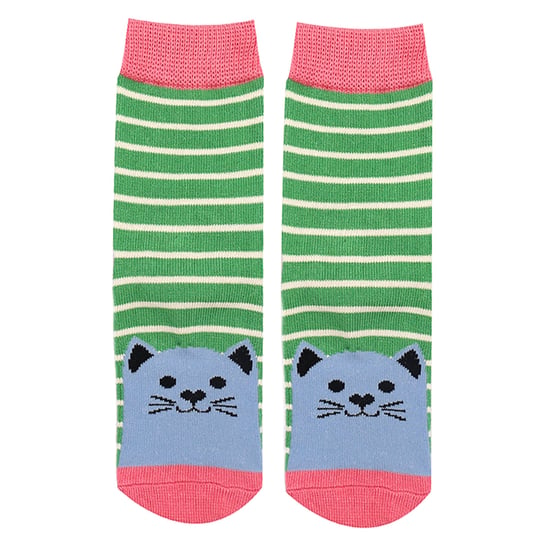 Miss Sparrow - Pack de 2 Calcetines de Bambú con Dibujos de Animales - Gatitos - Image 4