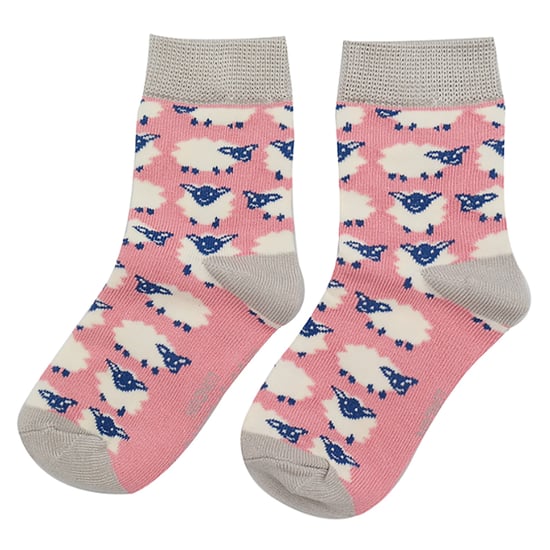 Miss Sparrow - Pack de 2 Calcetines de Bambú para Niña - Oveja - Image 3