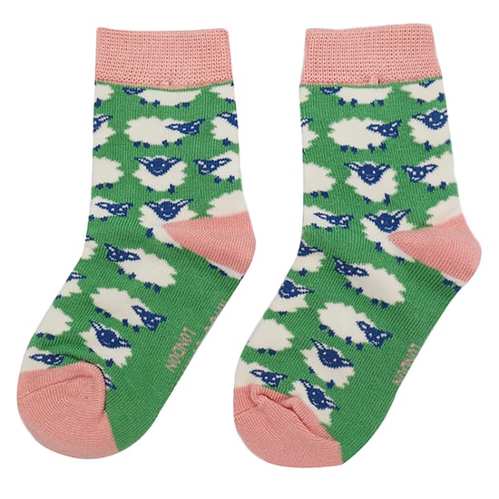 Miss Sparrow - Pack de 2 Calcetines de Bambú para Niña - Oveja - Image 4