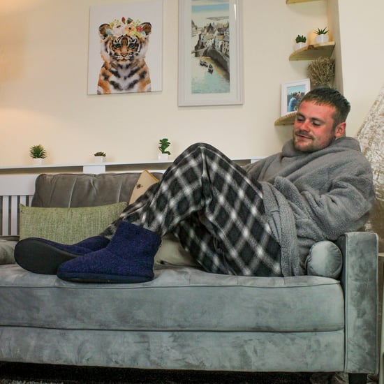 Pantuflas de bota de interior para hombre | Dunlop | Espuma con memoria | Hogar Casa Dormitorio | Suela dura | Gran regalo para él - Azul marino - Image 5