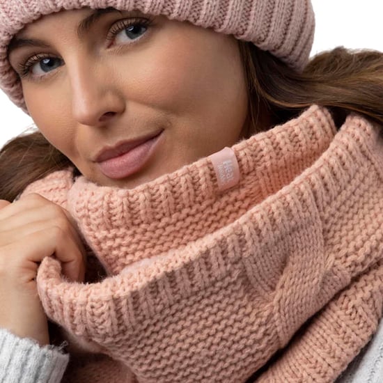 Heat Holders - Bufanda Térmica Infinity Snood con Forro Polar Suave de Invierno para Mujer - Coral - Image 3
