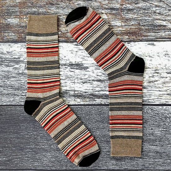 Pack de 6 calcetines de algodón con rayas de colores en 7 estilos - Image 4
