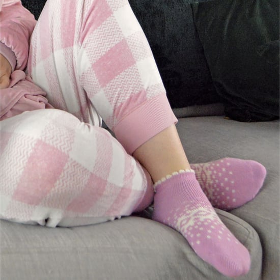 Sock Snob - Calcetines Tobilleros Térmicos de Lana Antideslizantes de Corte Bajo para Mujer - Rosa - Image 4
