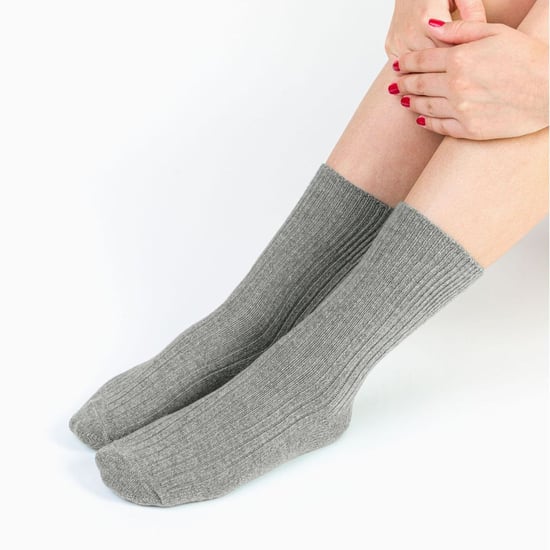 3 Pares de Calcetines de Vestir de Lana para Mujer | Steven | Ladies Breathable Cushioned Socks - Gris - Image 4