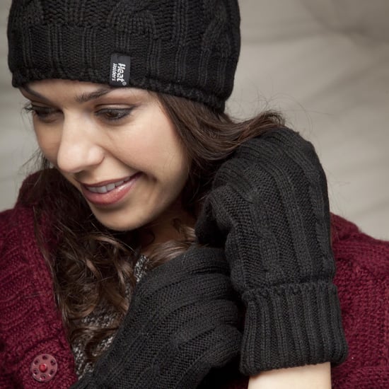 Heat Holders - Juego de gorro y guantes de invierno para mujer - Crema - Image 4