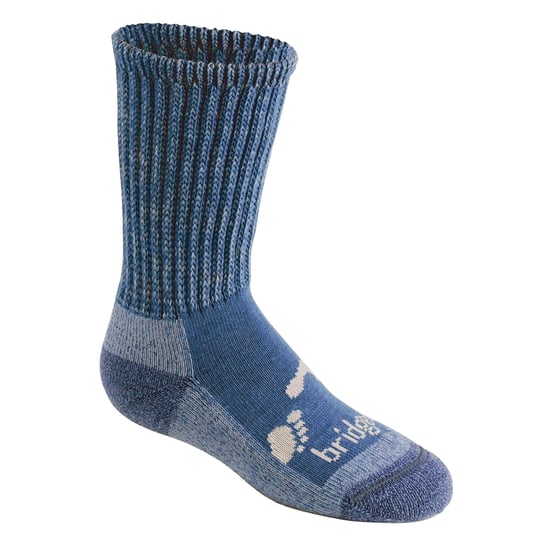 Bridgedale - Calcetines de lana merino para niños - Azul tormenta - Image 4
