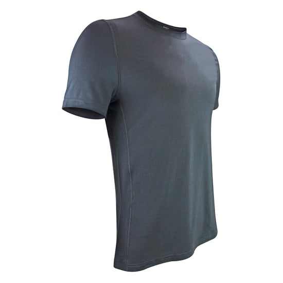 Camiseta Térmica de Manga Corta Transpirable para Hombre - Gris - Image 2