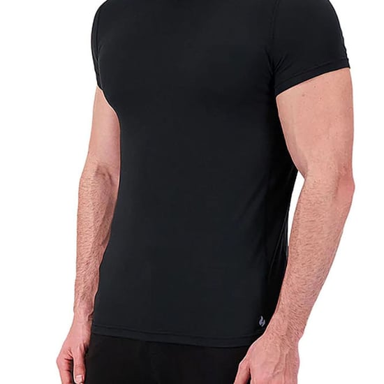Camiseta Térmica de Manga Corta Transpirable para Hombre - Negra - Image 3