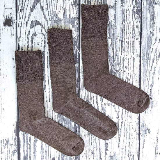 12 Pares Calcetines Diabéticos Térmicos para Hombre | Sock Snob | Calcetines Diabéticos No Elásticos Extra Anchos para Mala Circulación - Negro - Image 5