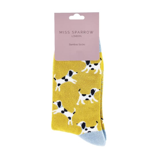 1 Paquete de Calcetines de Bambú para Damas con Patrón de Perro Novelty - Image 2