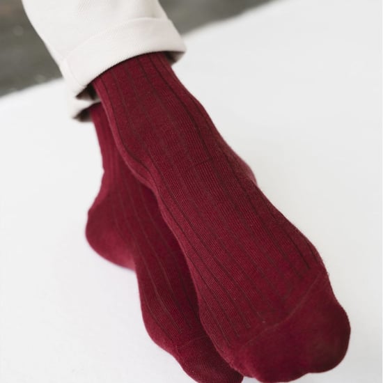 Steven - Calcetines de lana merino para hombre con parte superior suave y holgada para pies hinchados -Negro - Image 3