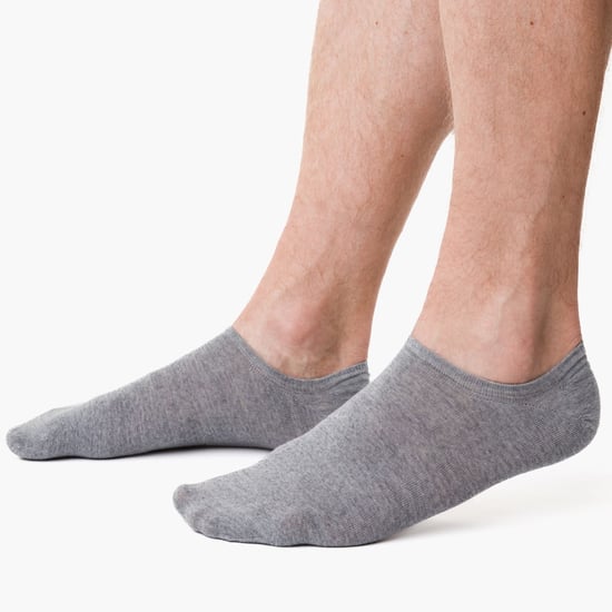 Calcetines Bajos de Lana Merino para Hombre | Steven | No Show Warm Footsies Socks - Negro - Image 5