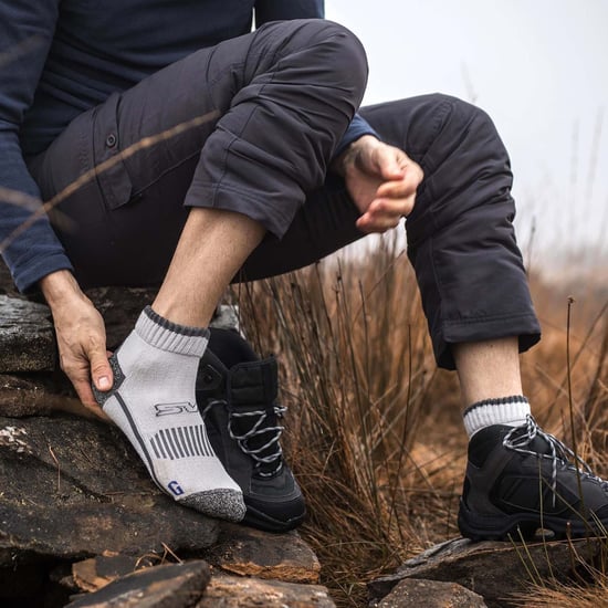 Calcetines de trekking Storm Bloc de algodón para hombre, altos y tobilleros - Image 4