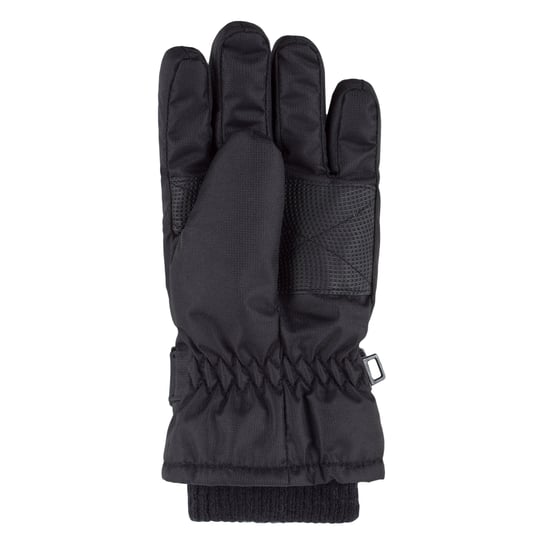 Calentadores - Guantes de esquí al aire libre para niños | Invierno cálido impermeable / a prueba de viento guantes térmicos de lana para la nieve - Negro - Image 3