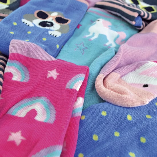 Paquete múltiple de 12 pares de calcetines de bambú para niños | Snob | Calcetines transpirables de corte bajo con divertidos diseños - Pack 1 (Tiburones y Dinosaurios) - Image 4