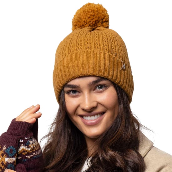 Gorro Térmico de Cable para Mujer | Calentadores | Gorro de Punto de Invierno | Suave Gorro Acanalado - Teal - Image 5