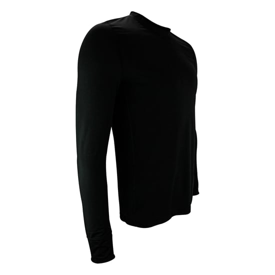 Camiseta Térmica de Manga Larga para Hombre - Negra - Image 2