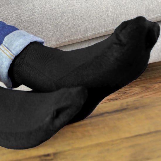 4 Pares Multipack Calcetines Diabéticos de Bambú para Hombre | Dr.Socks | Calcetines Diabéticos No Elásticos Extra Anchos para Pies Hinchados - Blanco - Image 4