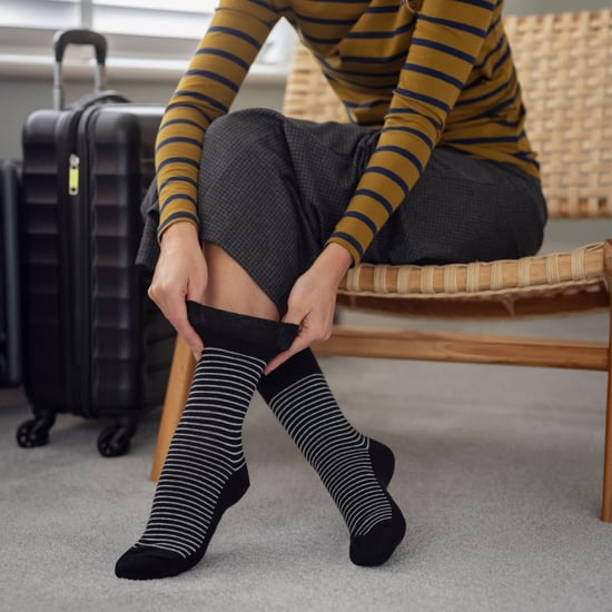 Paquete múltiple de 9 pares de calcetines no elásticos de algodón para mujer - Mezcla de grises - Image 5